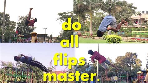 Master Your All Flips Backflipsideflipfrontflipbackhand Spring