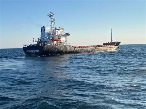 Export through temporary corridor: ship with grain leaves Chornomorsk ...