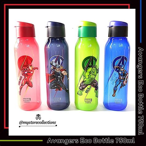 Jual Avengers Eco Bottle Marvell Malaysia Botol Minum Tupwr