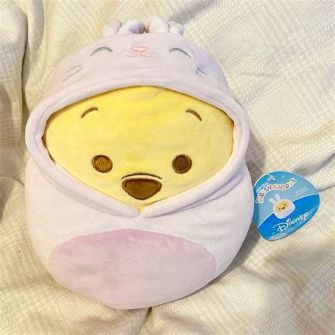 Squishmallows Toys Bnwt 8 Disney Peeking Winnie The Pooh In Bunny