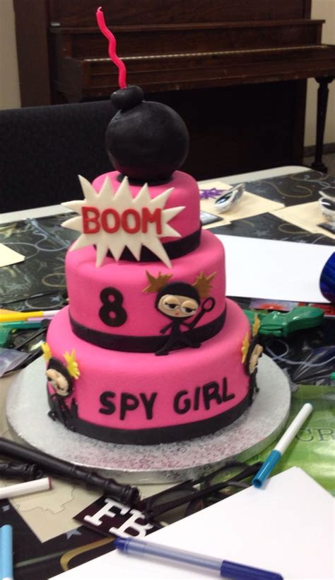 Spy Party Cake This Is A Great Idea For Our Next Spy Party All The Agents Will Love It Thanks