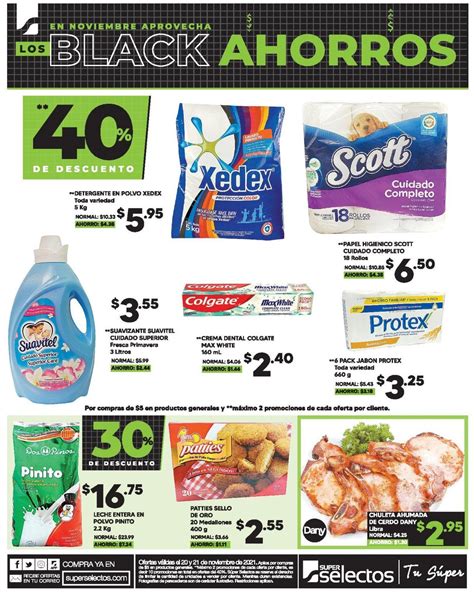 Descuento En Mega Ofertas Con Black Ahorros De S Per Selectos