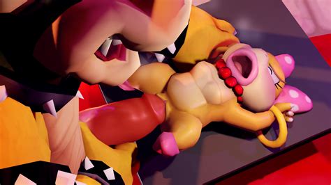 Rule 34 3d 3d Artwork Anthro Bowser Female Koopa Koopaling Mario