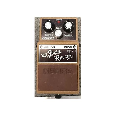 Used Boss 63 Frv 1 Fender Reverb Effect Pedal Guitar Center