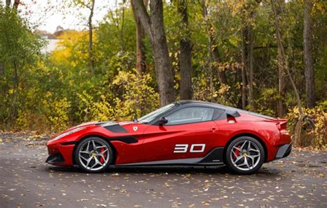 Wallpaper Ferrari, side view, SP30, Ferrari SP30 for mobile and desktop ...