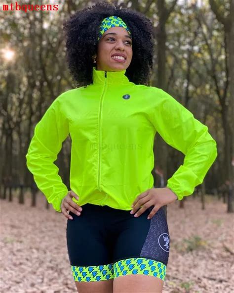 Mtbqueens Chaqueta De Manga Larga Impermeable Para Ciclismo Al Aire