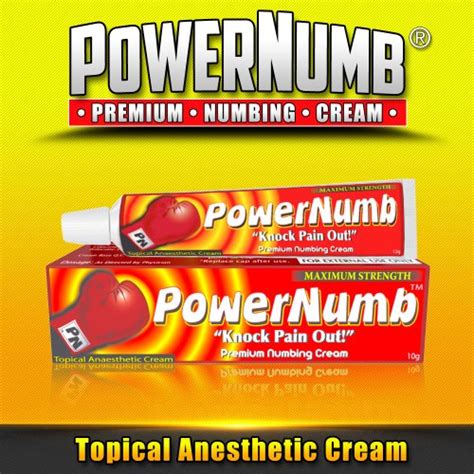 Buy Numbing Cream Anesthetic Strong Fast Acting Power Numb X G