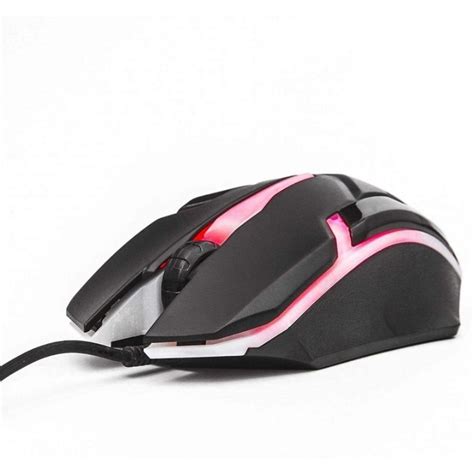 Mouse Gamer 1600 Dpi 3 Botões Knup KP V40 Preto Knup Na Vianx você