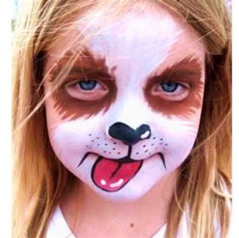 Pin By Suzan Emerich On Face Painting Designs Dog Face Paints Face