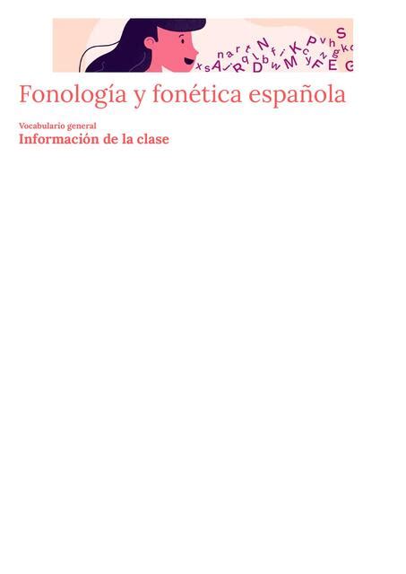 Fonética y fonología Española PrrMachine uDocz