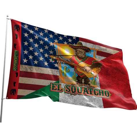 Sasquatch Flag - Durable and Weather Resistant Fishing Flags, Vibrant