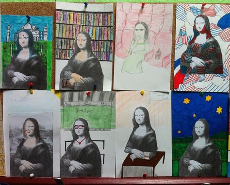 Arts Visuels Page 2 Ma Classe Et Moi Leonardo Da Vinci Monna