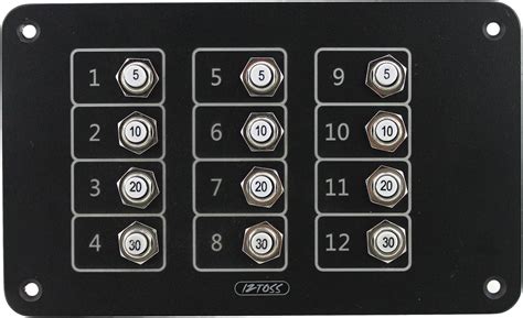 Iztoss A A A Circuit Breakers Aluminium Panel Way With