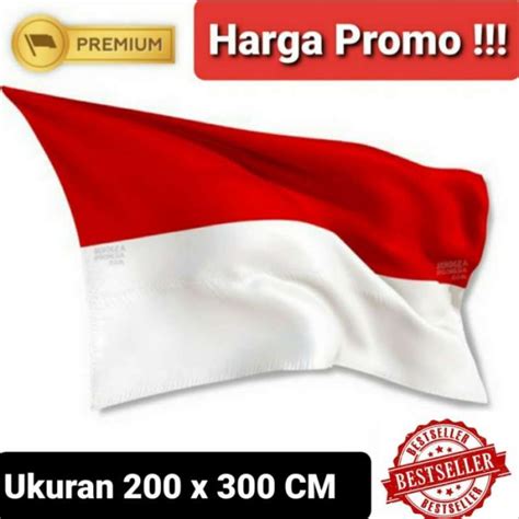 Jual Bendera Merah Putih Jumbo X Cm Buat Lapangan Besar Atau