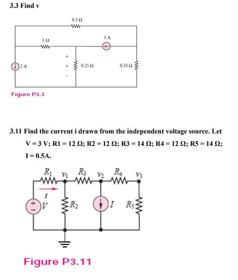 Solved 2 16 Apply KVL To Find The Voltages Vi And V2 In Chegg