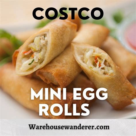 Costco Egg Rolls: The Perfect Appetizer To Have On Hand - Warehouse Wanderer