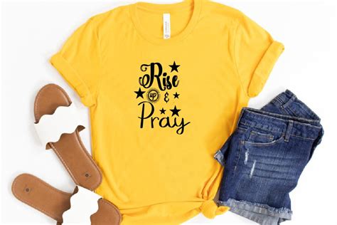 Rise Up And Pray Svg T Shirt Design Graphic By Lal Mia · Creative Fabrica