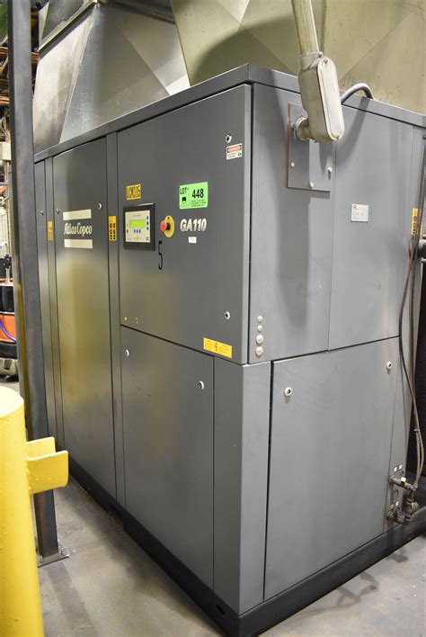 Atlas Copco 2003 Ga110 Screw Type Air Compressor With 150 Hp 132