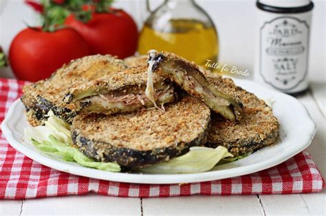 COTOLETTE DI MELANZANE AL FORNO Con Prosciutto E Mozzarella Tutto Fa