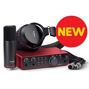 Jual Focusrite Scarlett 2i2 Studio 4th Gen Recording Bundle