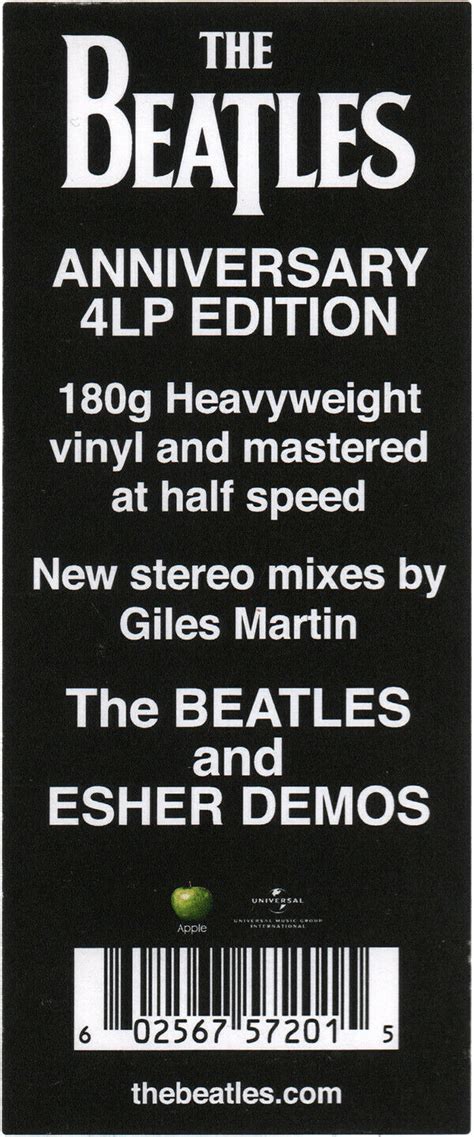 Popsike The Beatles And Esher Demos White Album Anniversary