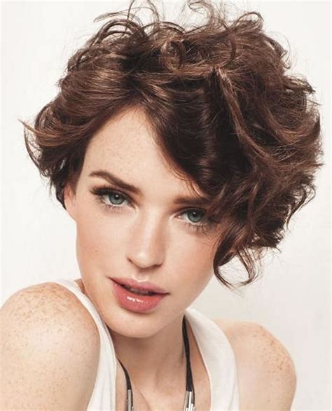 Asymmetrical Short Curly Hair Styles 2018 2019 And Short Bob Haircuts