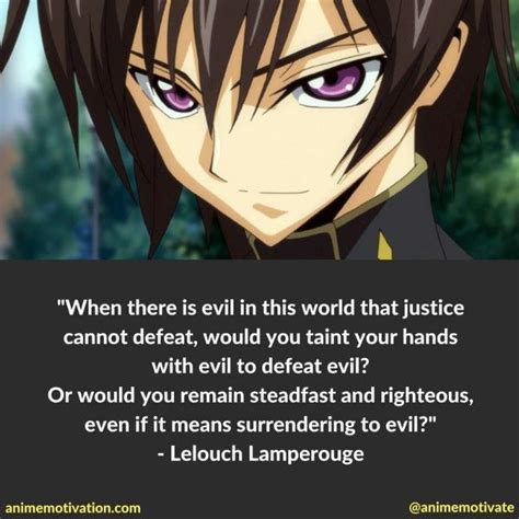 33 Of The Most Thought Provoking Code Geass Quotes Code Geass Provoking Quotes Though