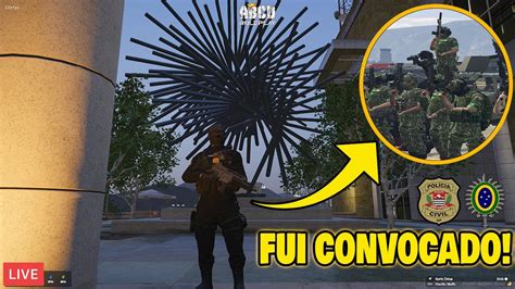 GTA 5 RP FUI CONVOCADO PARA GUERRA ABCD ROLEPLAY 4ª TEMPORADA EP