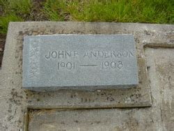 John Benton Anderson 1901 1903 Mémorial Find a Grave