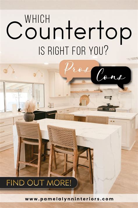 Learn More About The Pros And Cons Of Each Of These Countertops Living