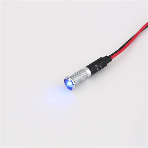 Universele 12v 8mm Led Dash Pilot Panel Indicator Grandado