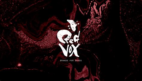 Red Vox Band Branding On Behance