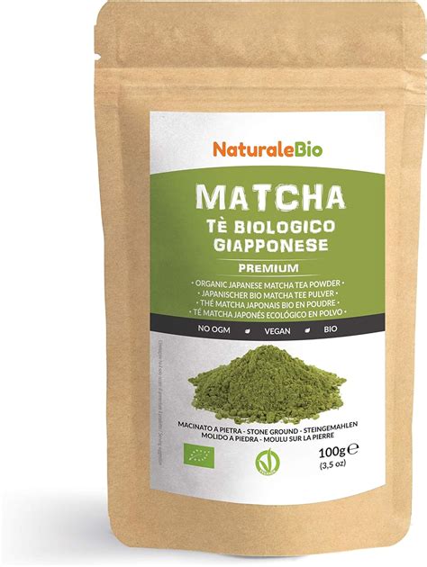 Té Verde Matcha Orgánico Japonés En Polvo Calidad Premium 100g Té