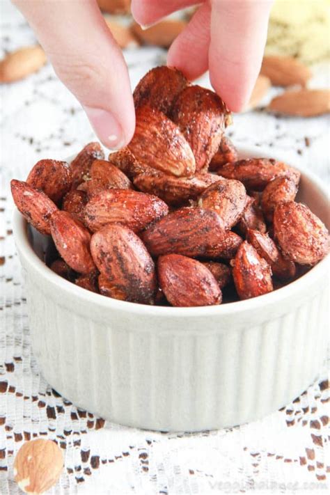 Easy And Tastyspiced Almonds Recipe