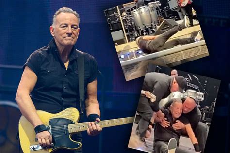 Bruce Springsteen Upad Na Koncercie W Amsterdamie Gwiazdora Podnosili