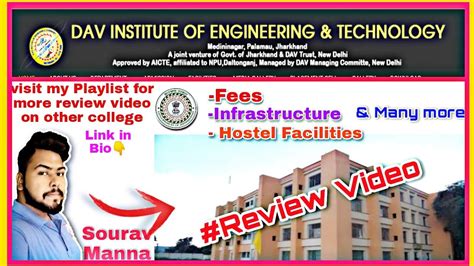 Dav Iet Palamu College Review Fees Placements Cut Off Jcece