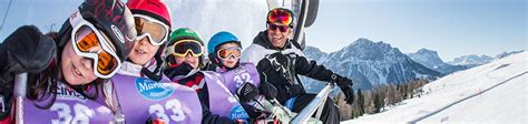 Children Ski And Snowboardschule Cima Skischule Kronplatz