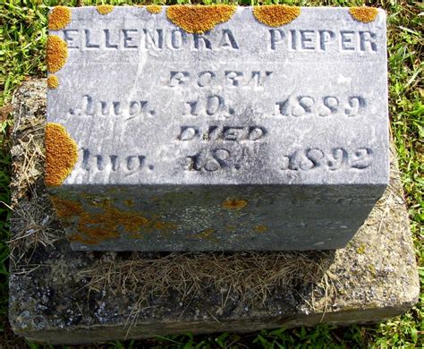 Ellenora Pieper 1889 1892 Mémorial Find a Grave