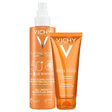 Vichy Capital Soleil Combo Spray Fps50 Corporal Autobronceante