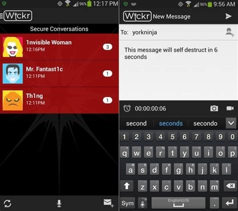 Send Mission Impossible Like Self Destructing Text Messages From Android And Iphone