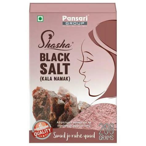 Shasha Black Salt Kala Namak 200 G JioMart