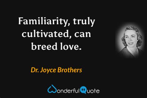 Dr Joyce Brothers Quotes Wonderfulquote