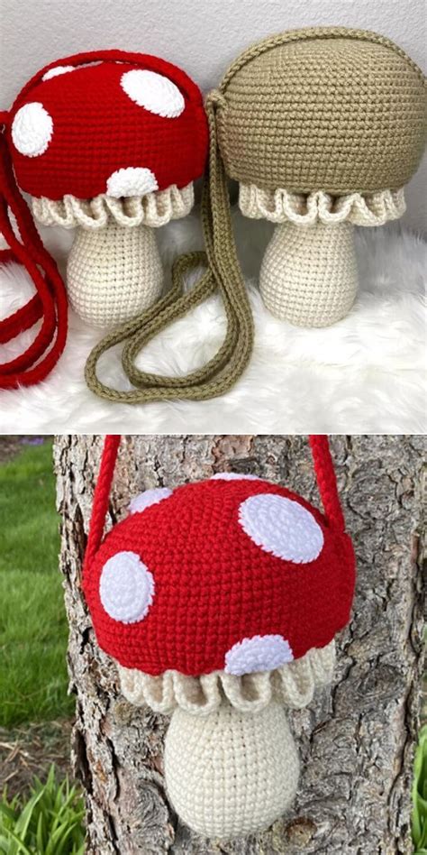 Mushroom Bag Crochet Pattern Free