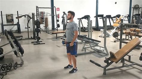 Abdução Flexão De Ombros Com Halter Youtube