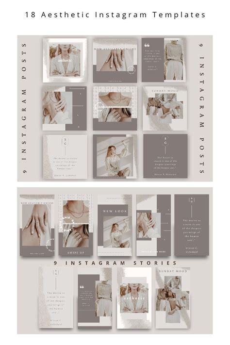 Boho Blush Theme Blog Post Template Fashion Neutral Instagram Story