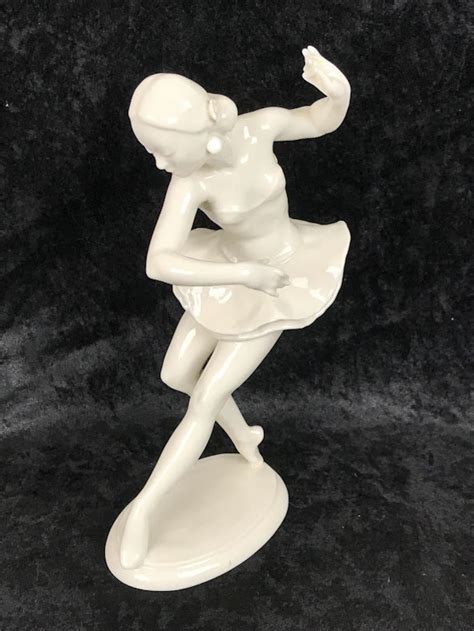 Vintage Hutschenreuther Porcelain Dancer Ballerina Statue Etsy