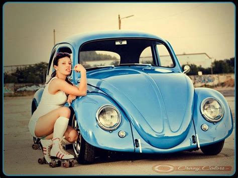 Volkswagen Maggiomodelli Vw Beetle E Sexy Girl