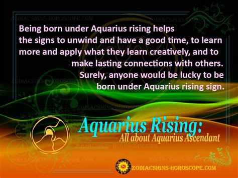 Aquarius Rising Personality Traits Of Aquarius Ascendant Rising Signs