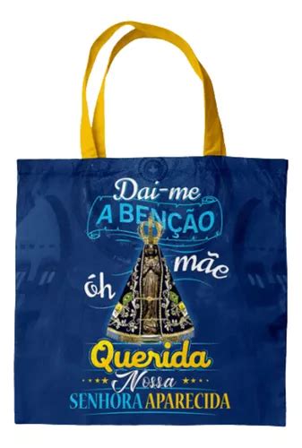 Bolsa Sacola Tecido Ecobag Nossa Senhora Aparecida Ben O