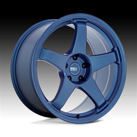 Motegi Racing MR151 CS5 Satin Metallic Blue Custom Wheels MR151 CS5